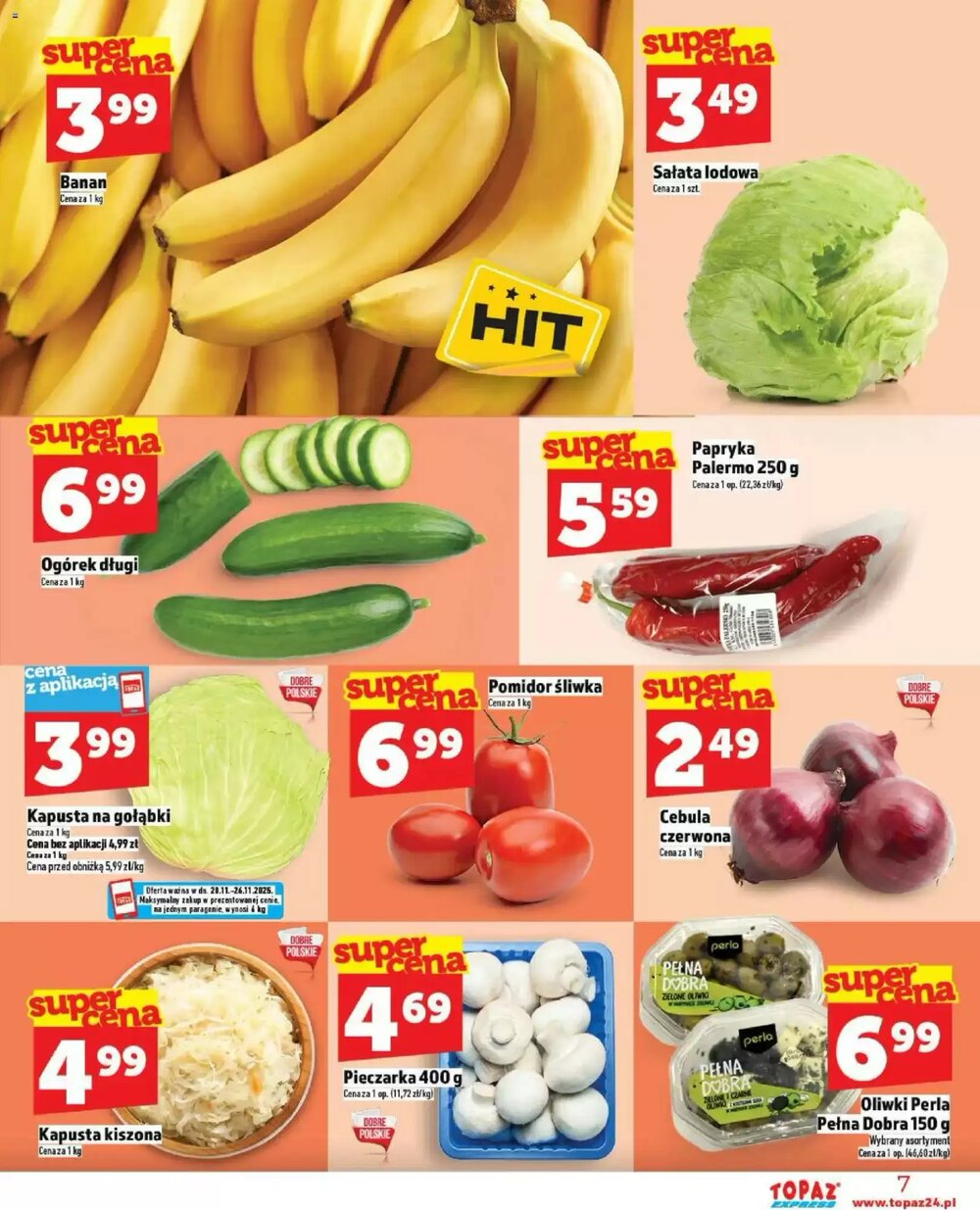 Gazetka promocyjna Topaz Express  ważna od 20.11.2025 - Strona 7.