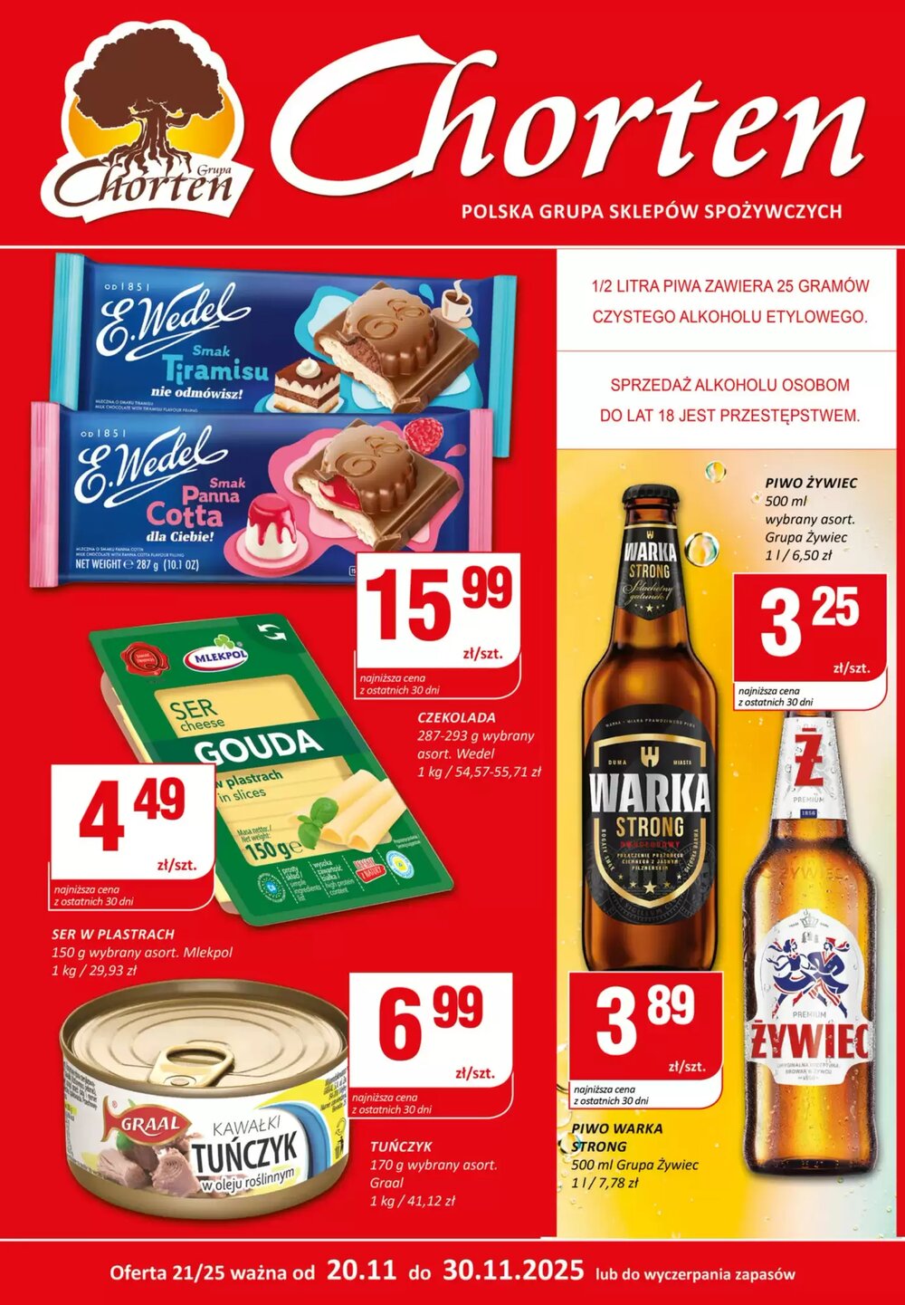 Gazetka promocyjna Chorten  ważna od 20.11.2025 - Strona 1.