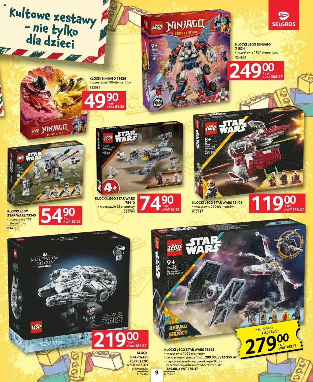 Gazetka promocyjna Selgros  ważna od 20.11.2025 - Strona 9.