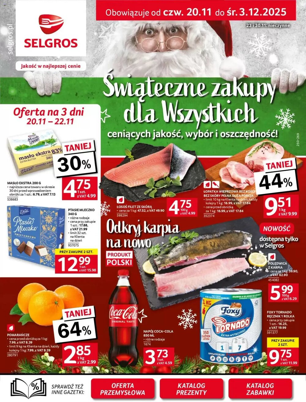 Gazetka promocyjna Selgros  ważna od 20.11.2025 - Strona 1.