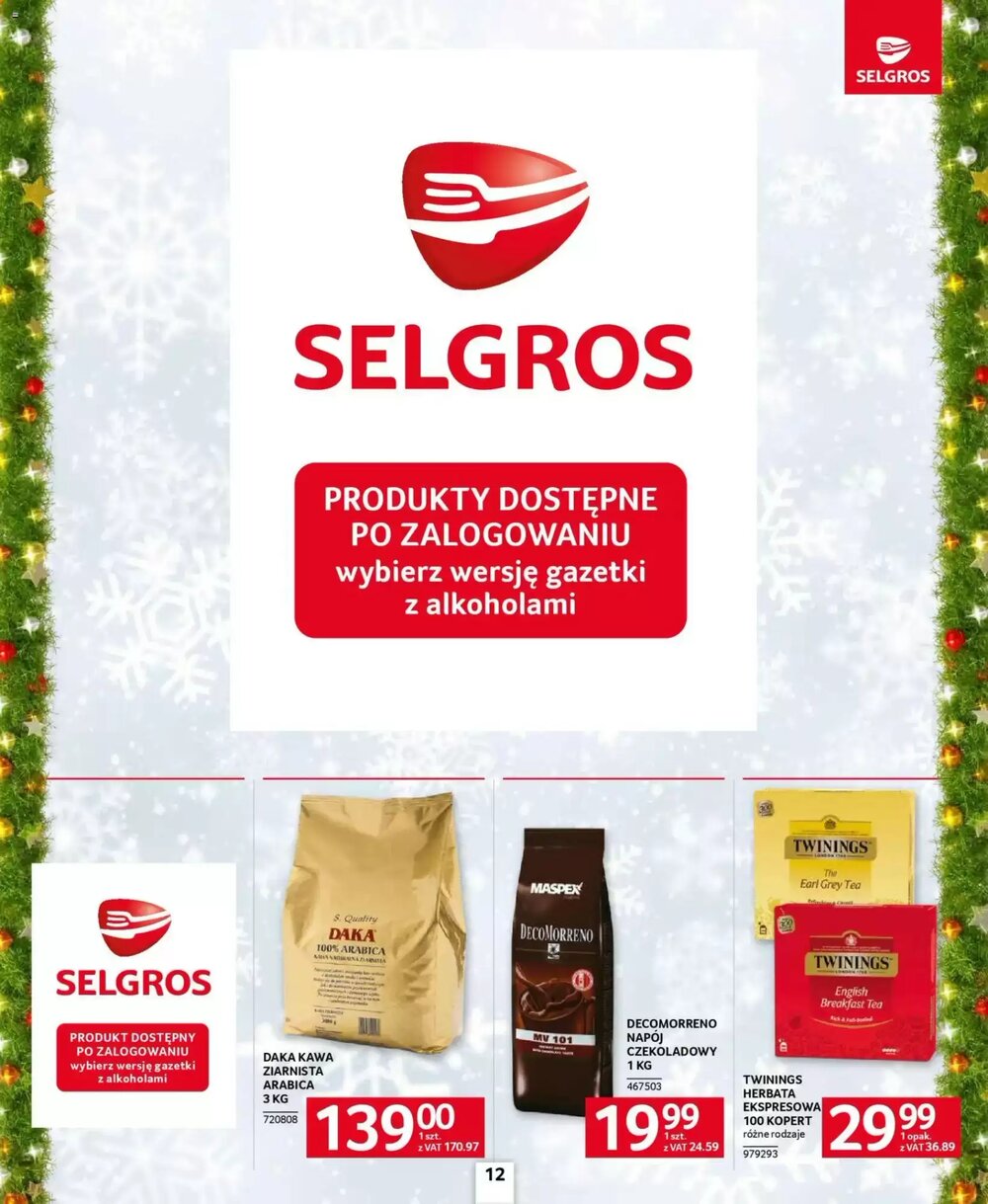 Gazetka promocyjna Selgros  ważna od 20.11.2025 - Strona 12.