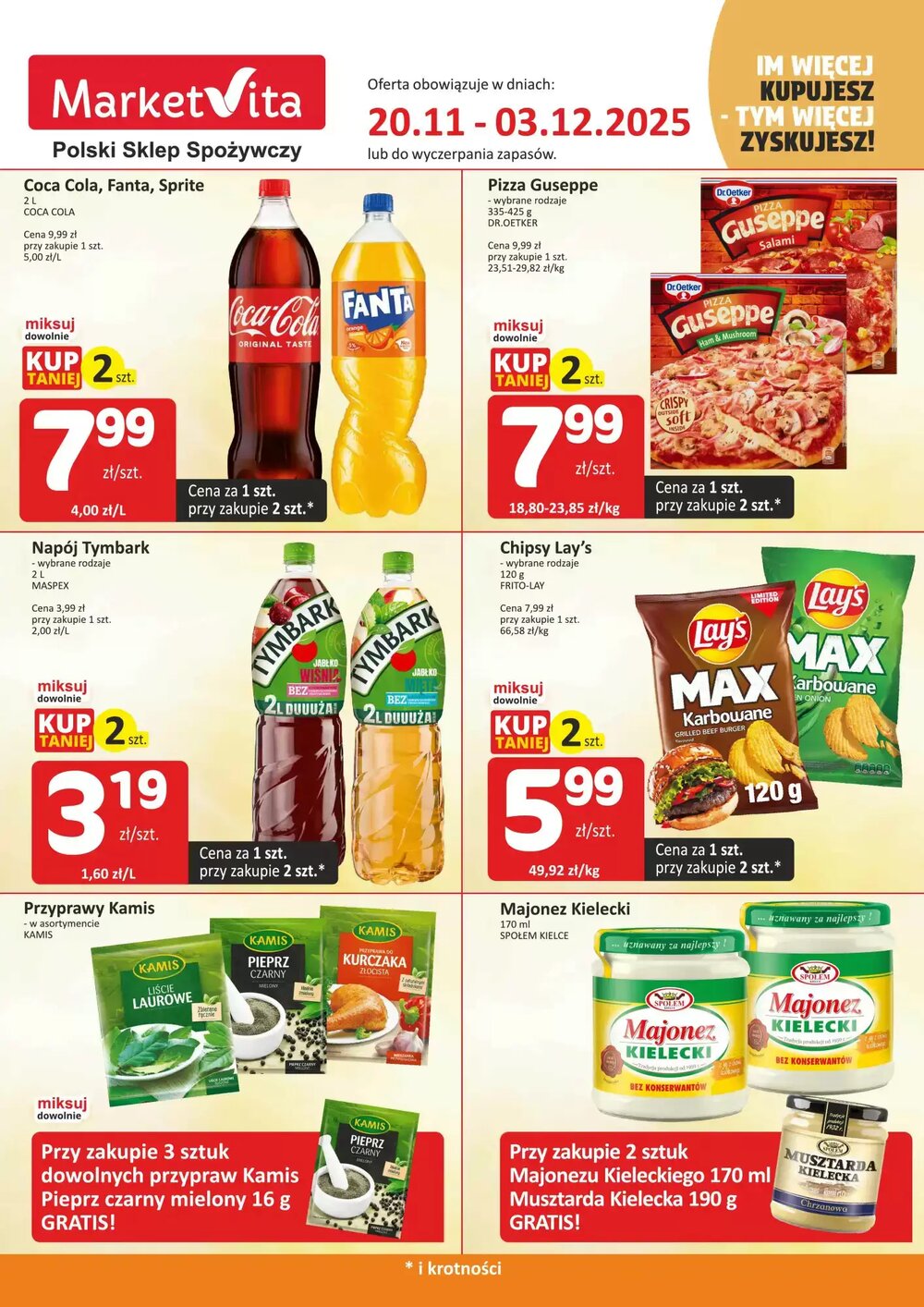 Gazetka promocyjna Marketvita  ważna od 20.11.2025 - Strona 1.