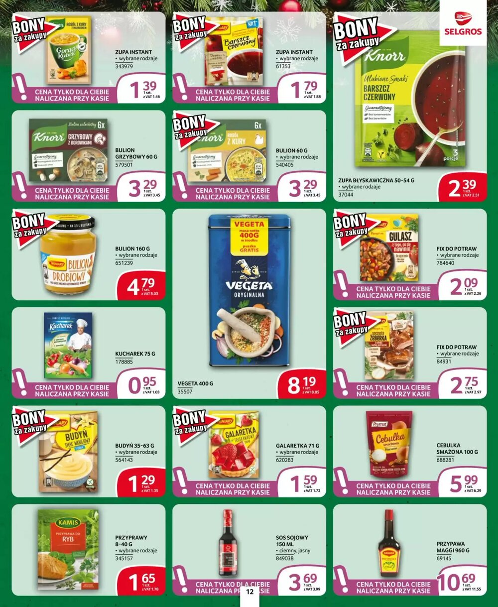 Gazetka promocyjna Selgros  ważna od 20.11.2025 - Strona 12.