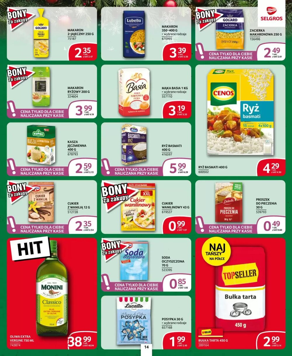 Gazetka promocyjna Selgros  ważna od 20.11.2025 - Strona 14.