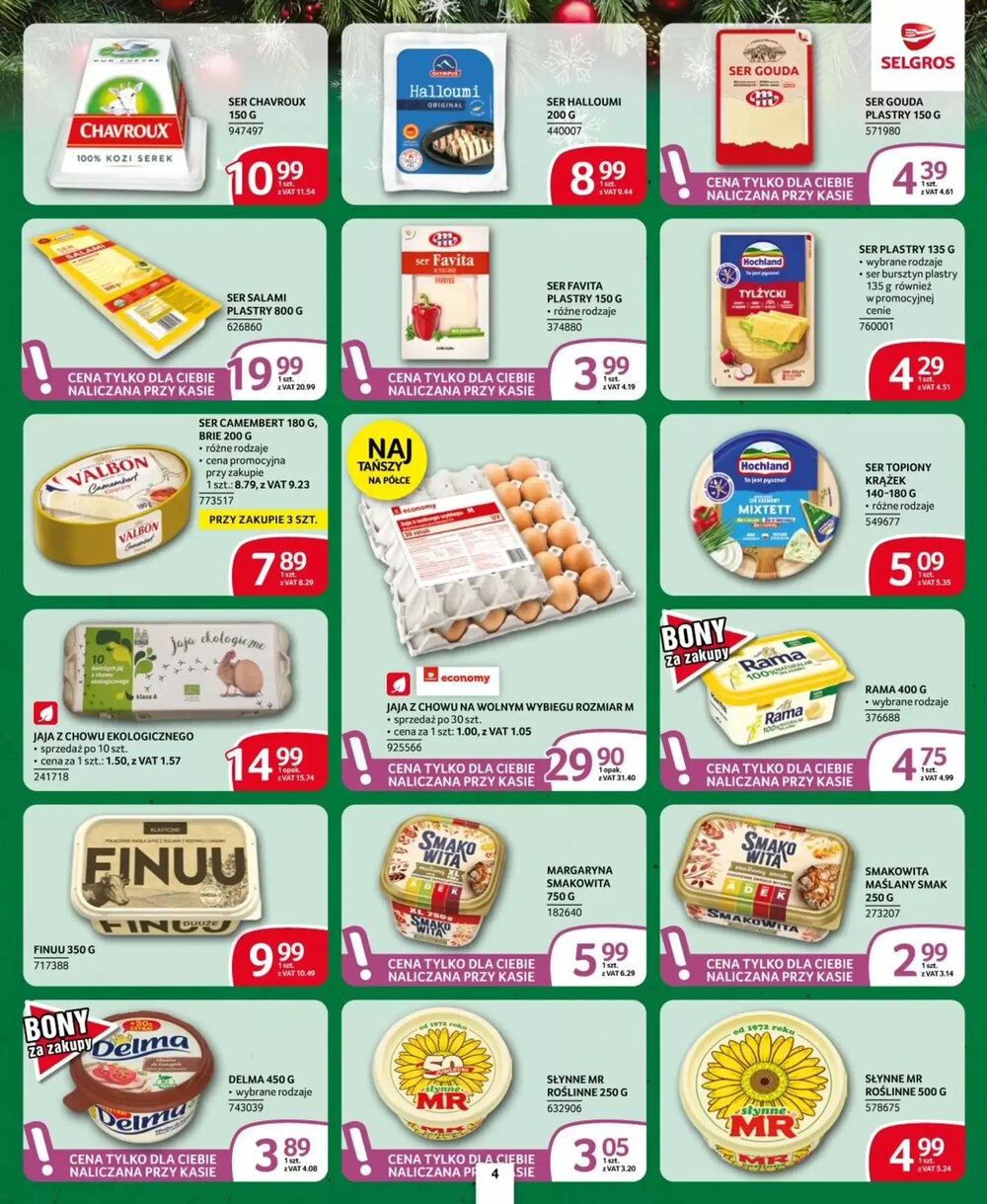 Gazetka promocyjna Selgros  ważna od 20.11.2025 - Strona 4.