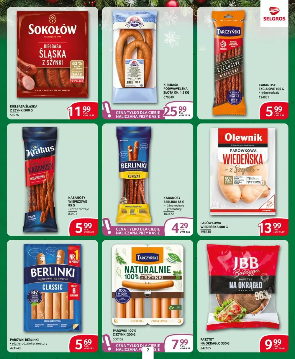 Gazetka promocyjna Selgros  ważna od 20.11.2025 - Strona 7.