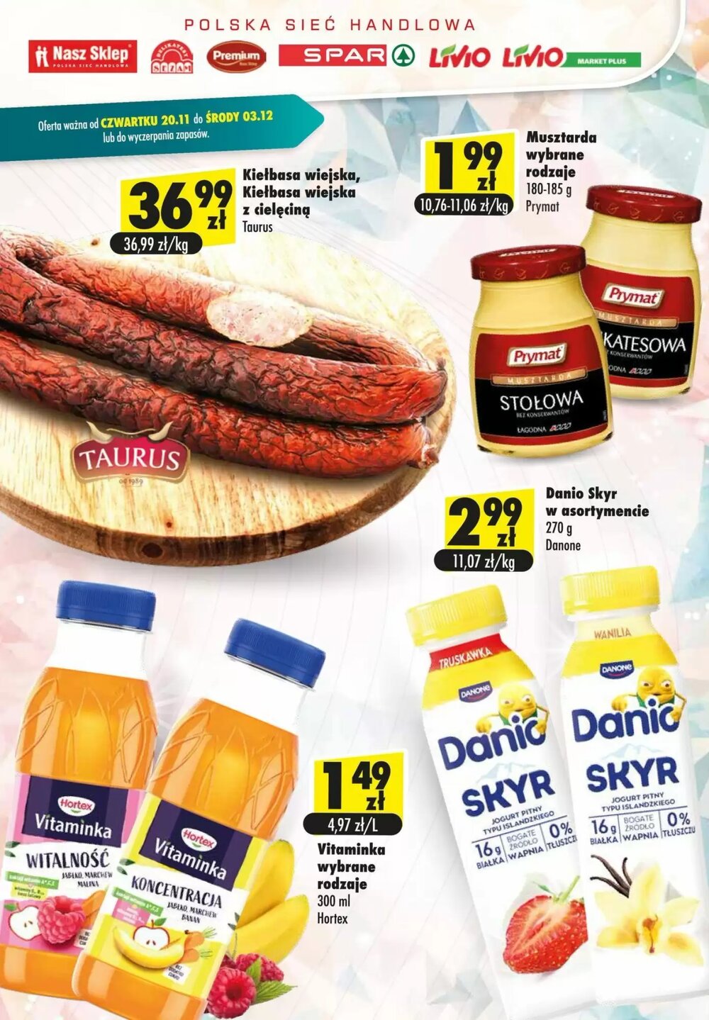 Gazetka promocyjna Premium Nasz Sklep  ważna od 20.11.2025 - Strona 1.