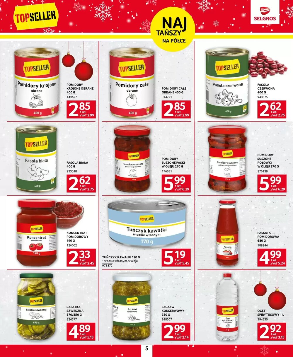 Gazetka promocyjna Selgros  ważna od 20.11.2025 - Strona 5.