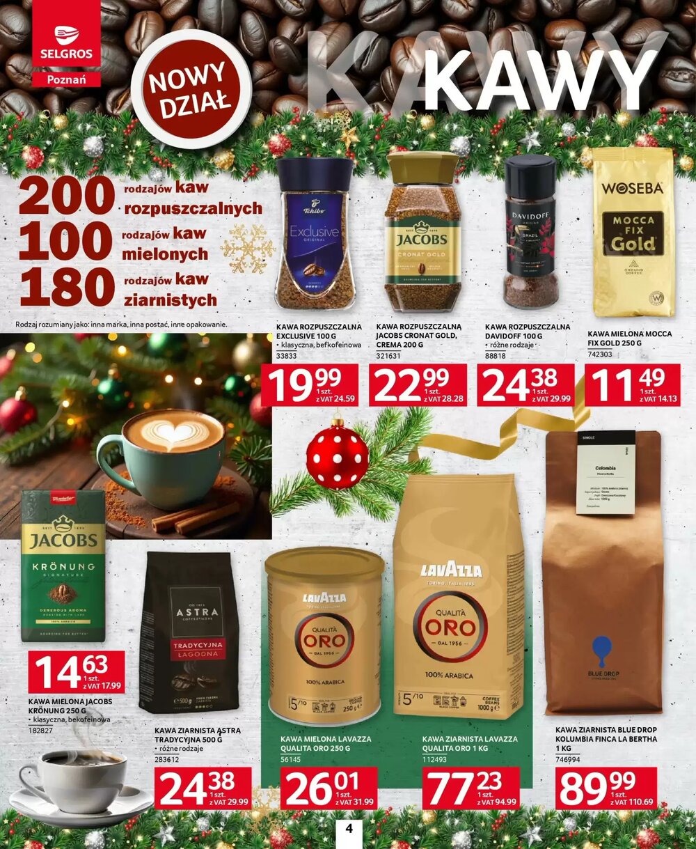Gazetka promocyjna Selgros  ważna od 20.11.2025 - Strona 4.