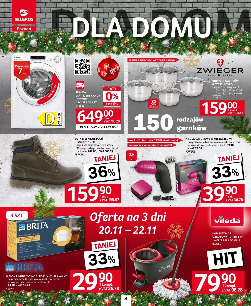 Gazetka promocyjna Selgros  ważna od 20.11.2025 - Strona 8.