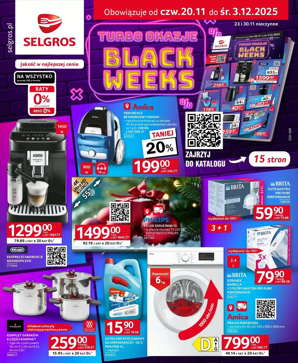 Gazetka promocyjna Selgros  ważna od 20.11.2025 - Strona 1.