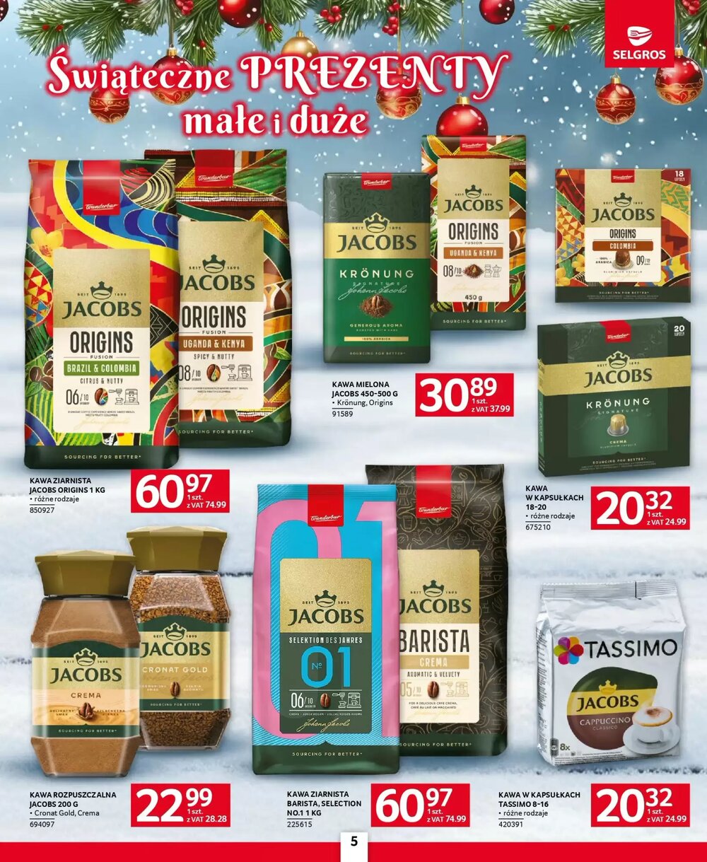 Gazetka promocyjna Selgros  ważna od 20.11.2025 - Strona 5.