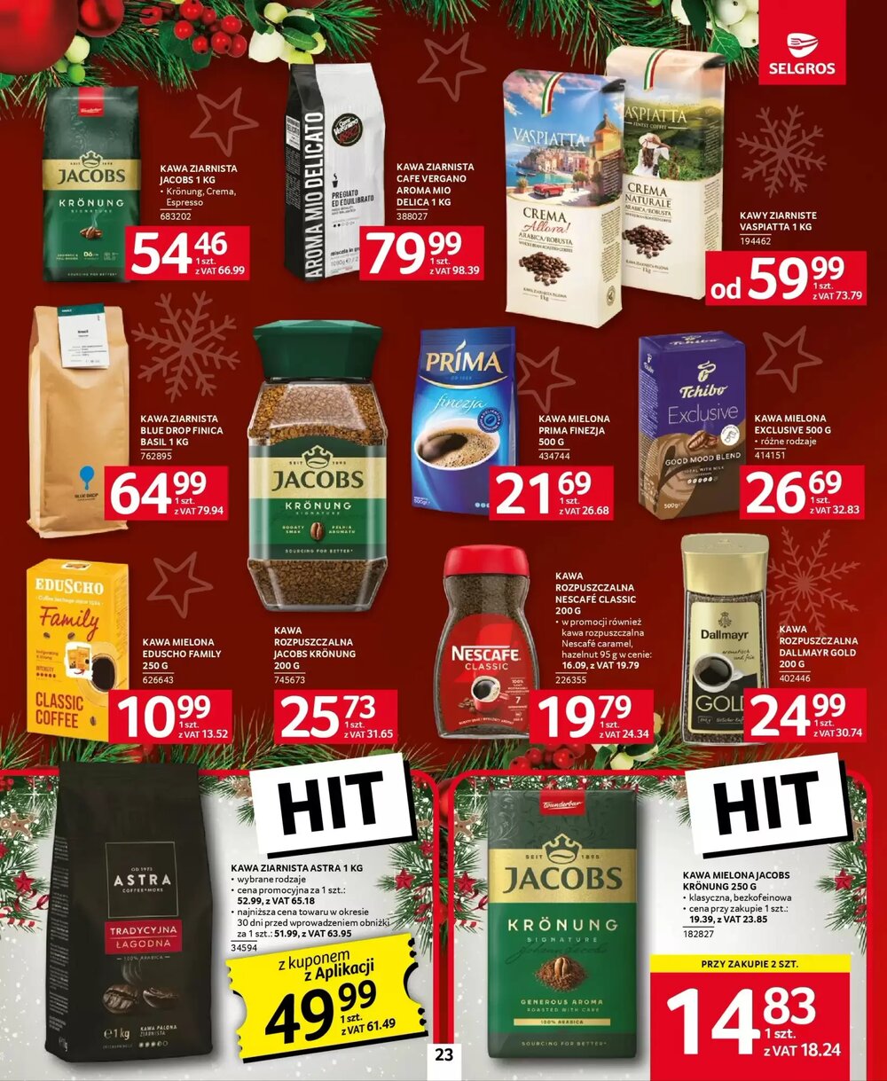 Gazetka promocyjna Selgros  ważna od 20.11.2025 - Strona 23.