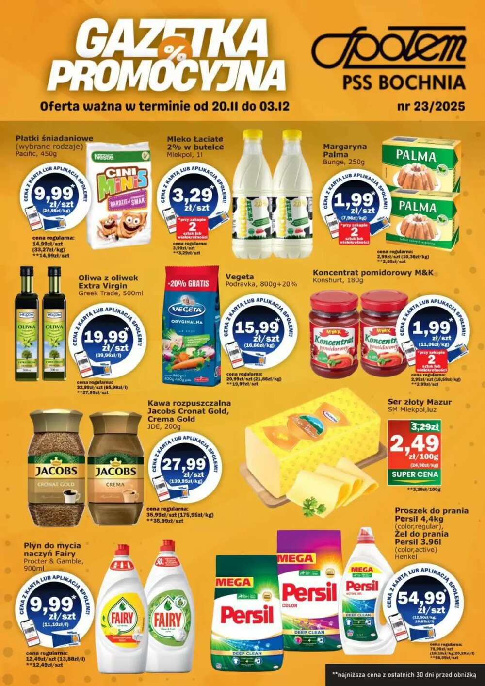 Gazetka promocyjna Społem  ważna od 20.11.2025 - Strona 1.