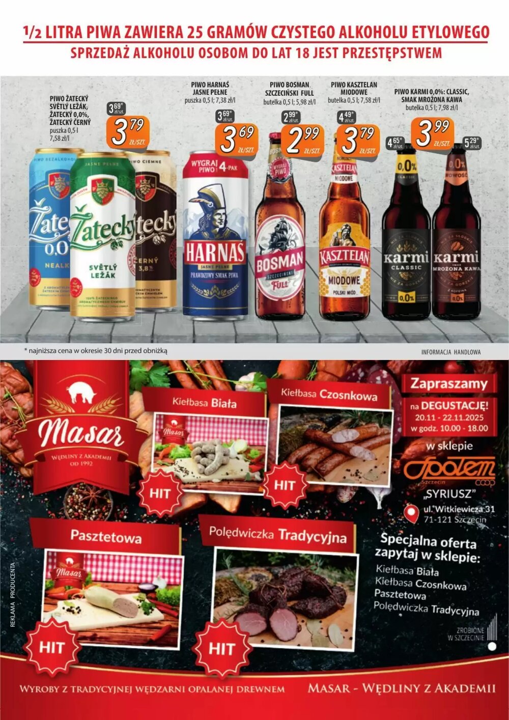 Gazetka promocyjna Społem  ważna od 21.11.2025 - Strona 5.