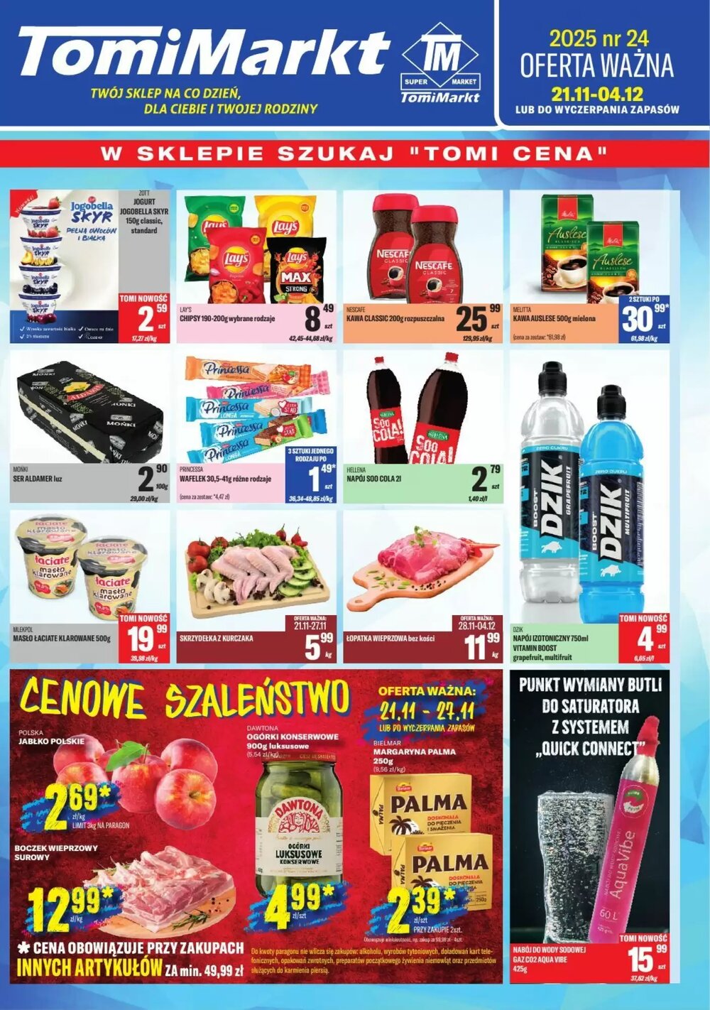 Gazetka promocyjna TomiMarkt  ważna od 21.11.2025 - Strona 1.