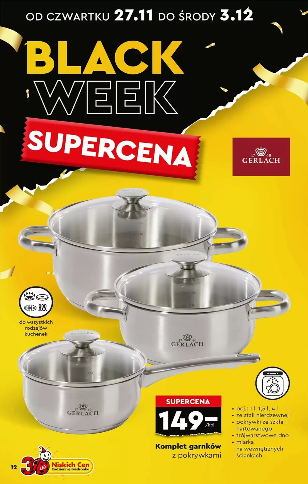 Gazetka promocyjna Biedronka  ważna od 22.11.2025 - Strona 12.