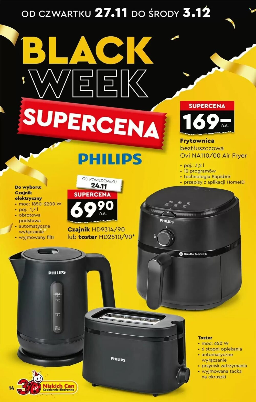 Gazetka promocyjna Biedronka  ważna od 22.11.2025 - Strona 14.