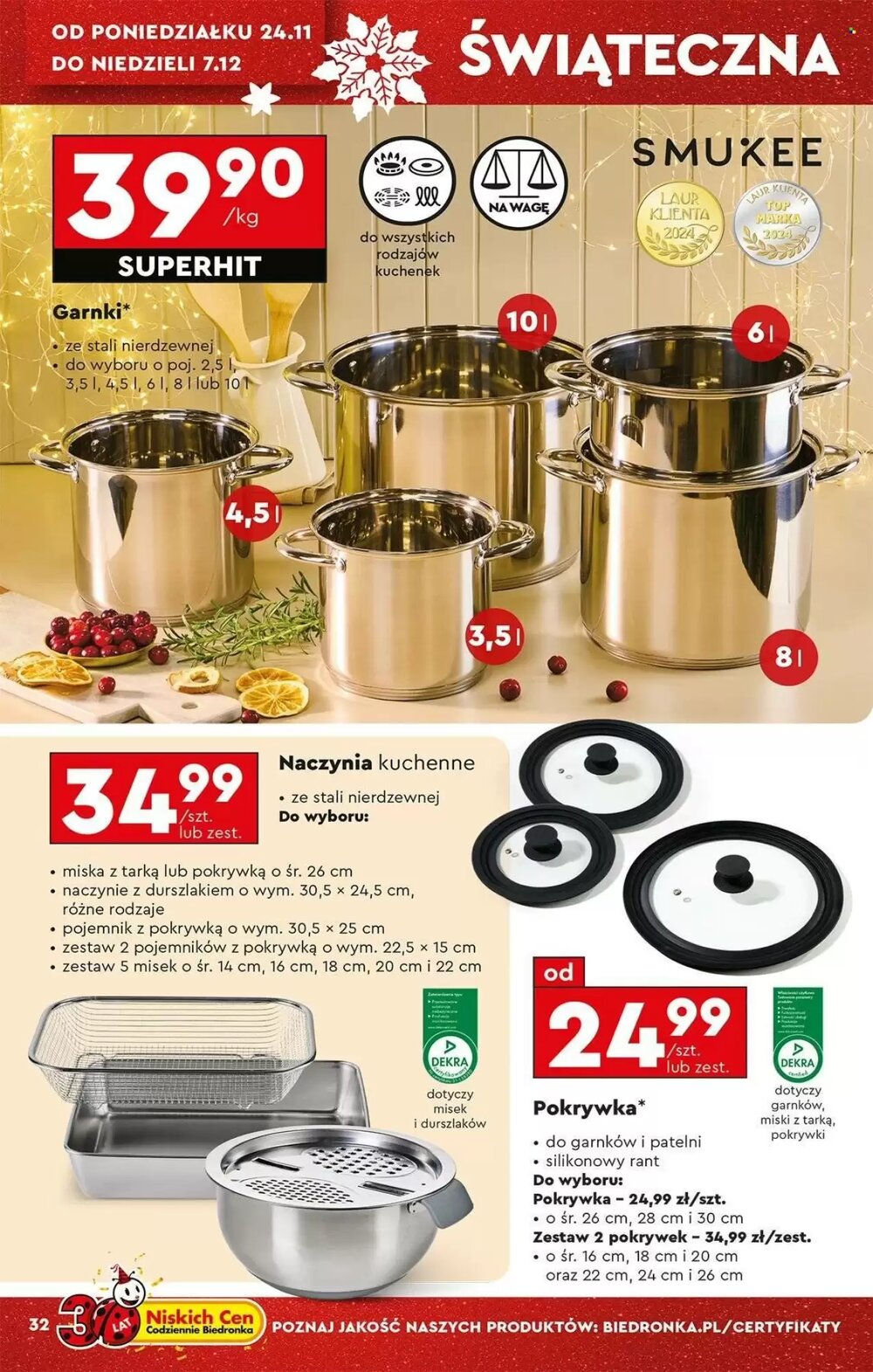 Gazetka promocyjna Biedronka  ważna od 22.11.2025 - Strona 32.