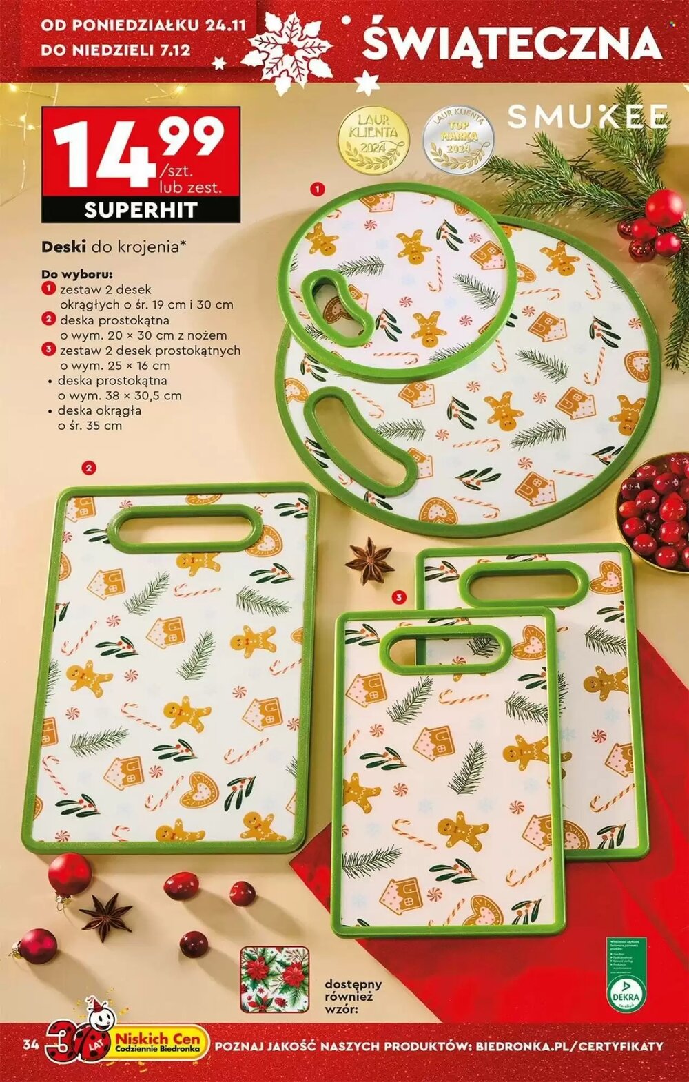 Gazetka promocyjna Biedronka  ważna od 22.11.2025 - Strona 34.