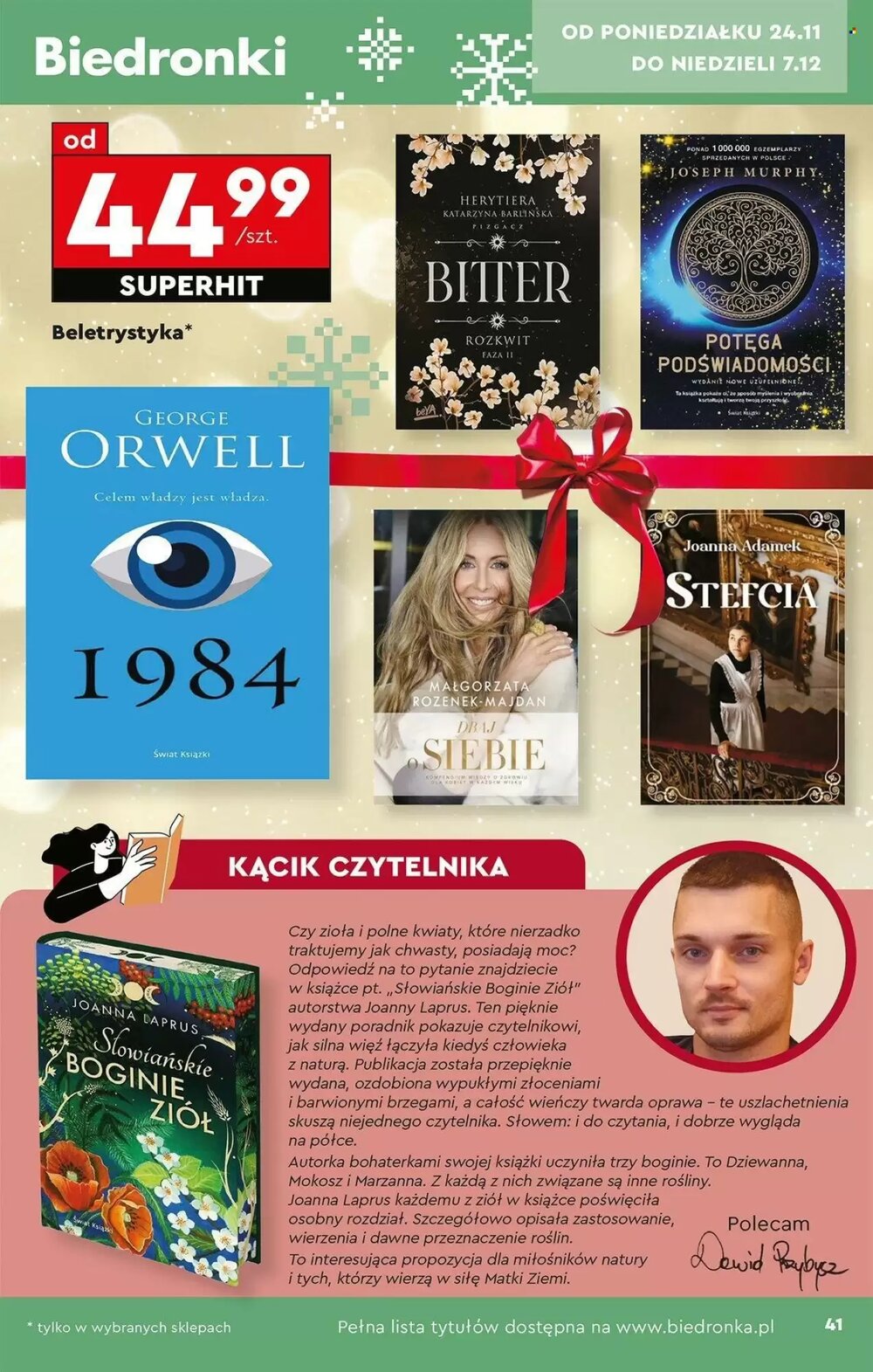 Gazetka promocyjna Biedronka  ważna od 22.11.2025 - Strona 41.