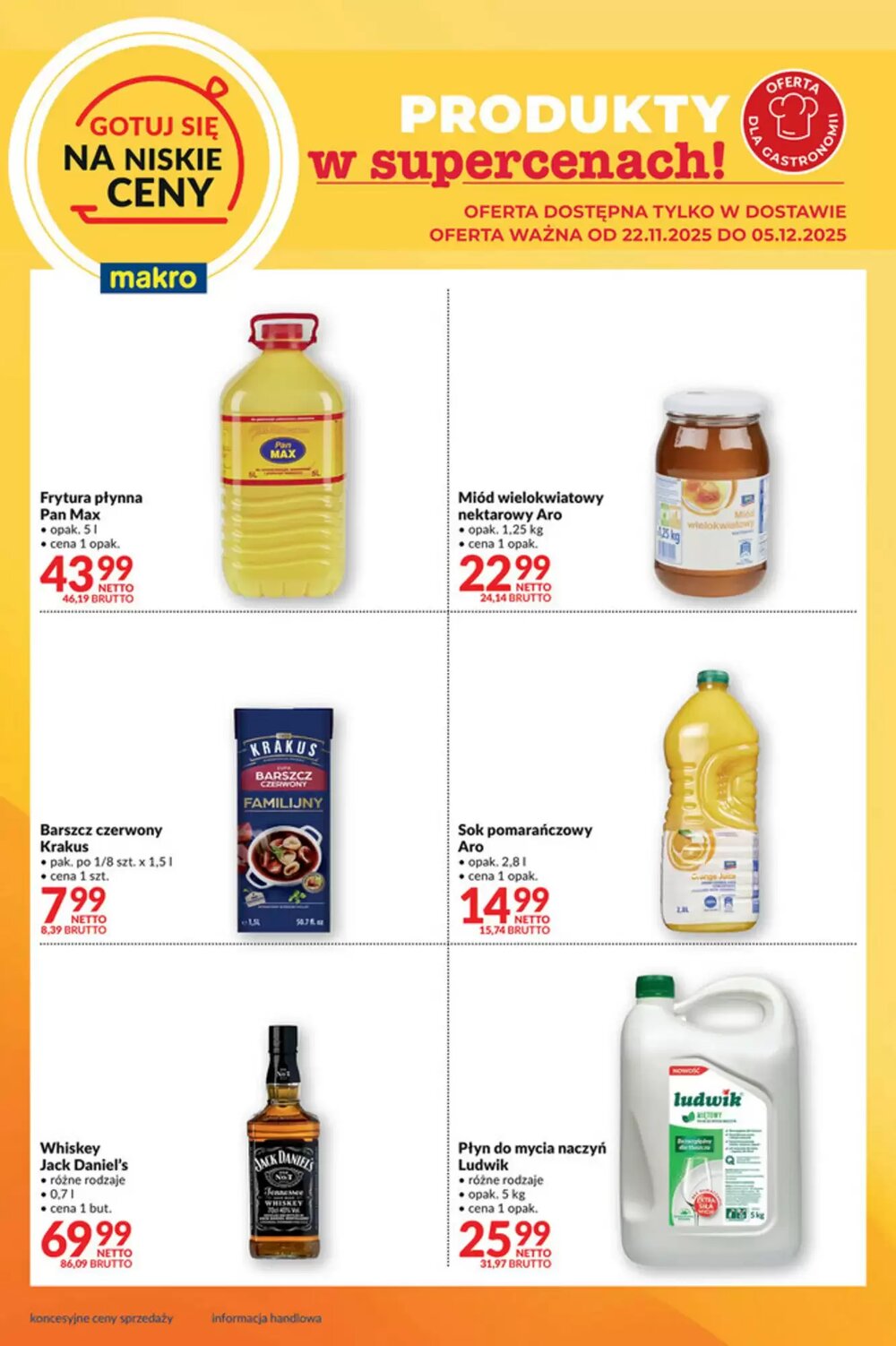 Gazetka promocyjna Makro  ważna od 22.11.2025 - Strona 1.