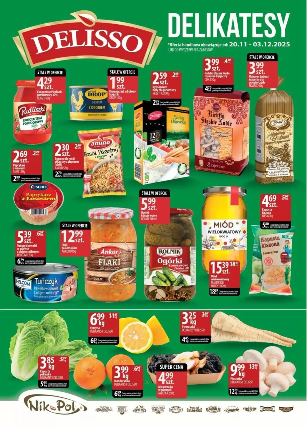Gazetka promocyjna Delisso Delikatesy  ważna od 23.11.2025 - Strona 3.