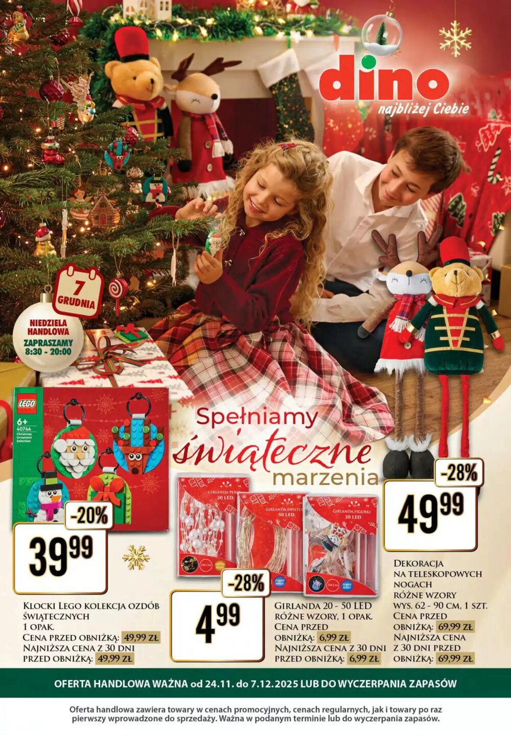 Gazetka promocyjna Dino  ważna od 24.11.2025 - Strona 1.