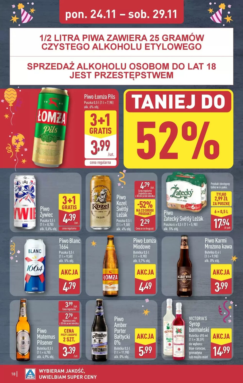 Gazetka promocyjna ALDI  ważna od 24.11.2025 - Strona 18.