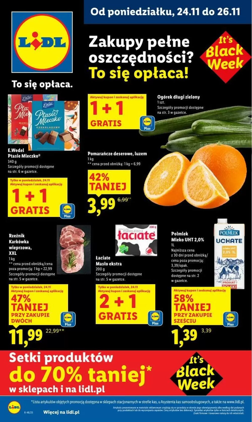 Gazetka promocyjna Lidl  ważna od 24.11.2025 - Strona 1.