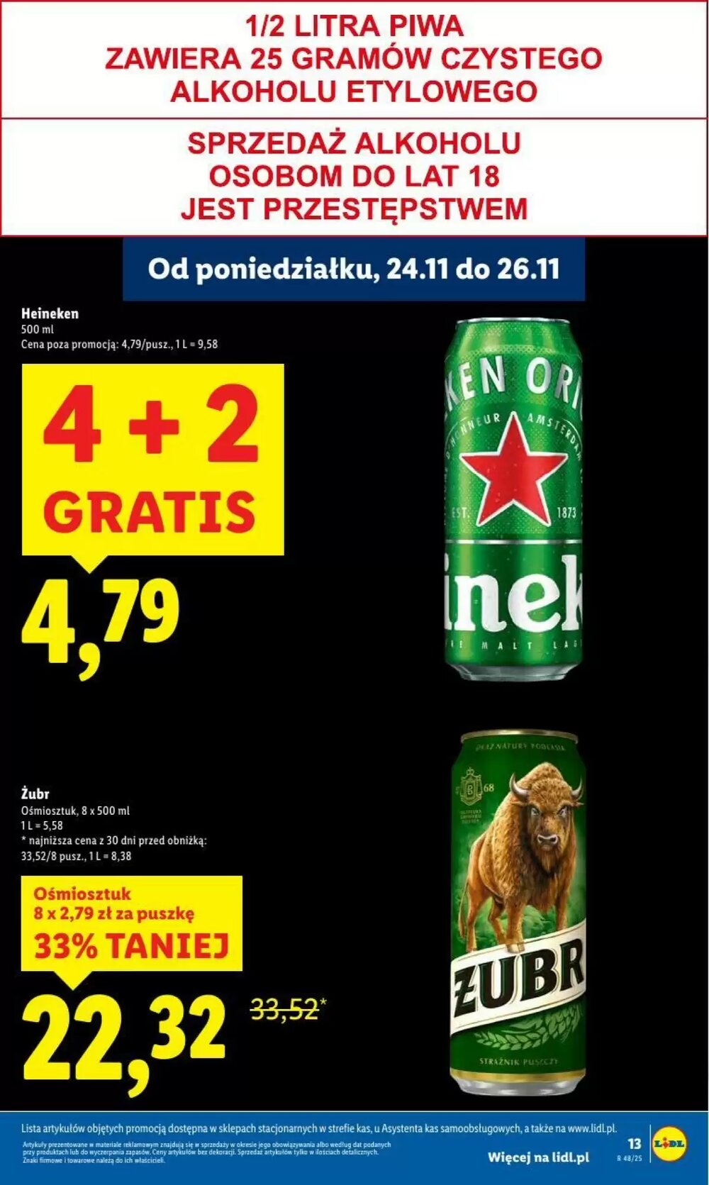 Gazetka promocyjna Lidl  ważna od 24.11.2025 - Strona 13.