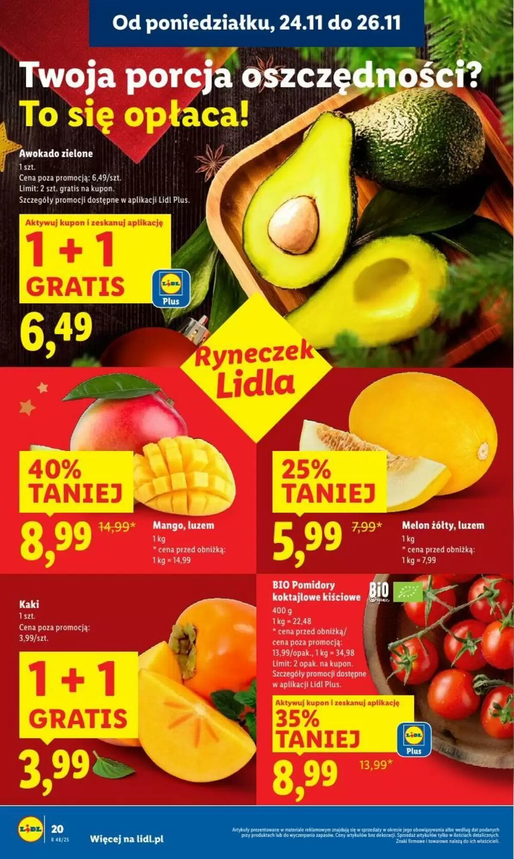 Gazetka promocyjna Lidl  ważna od 24.11.2025 - Strona 20.