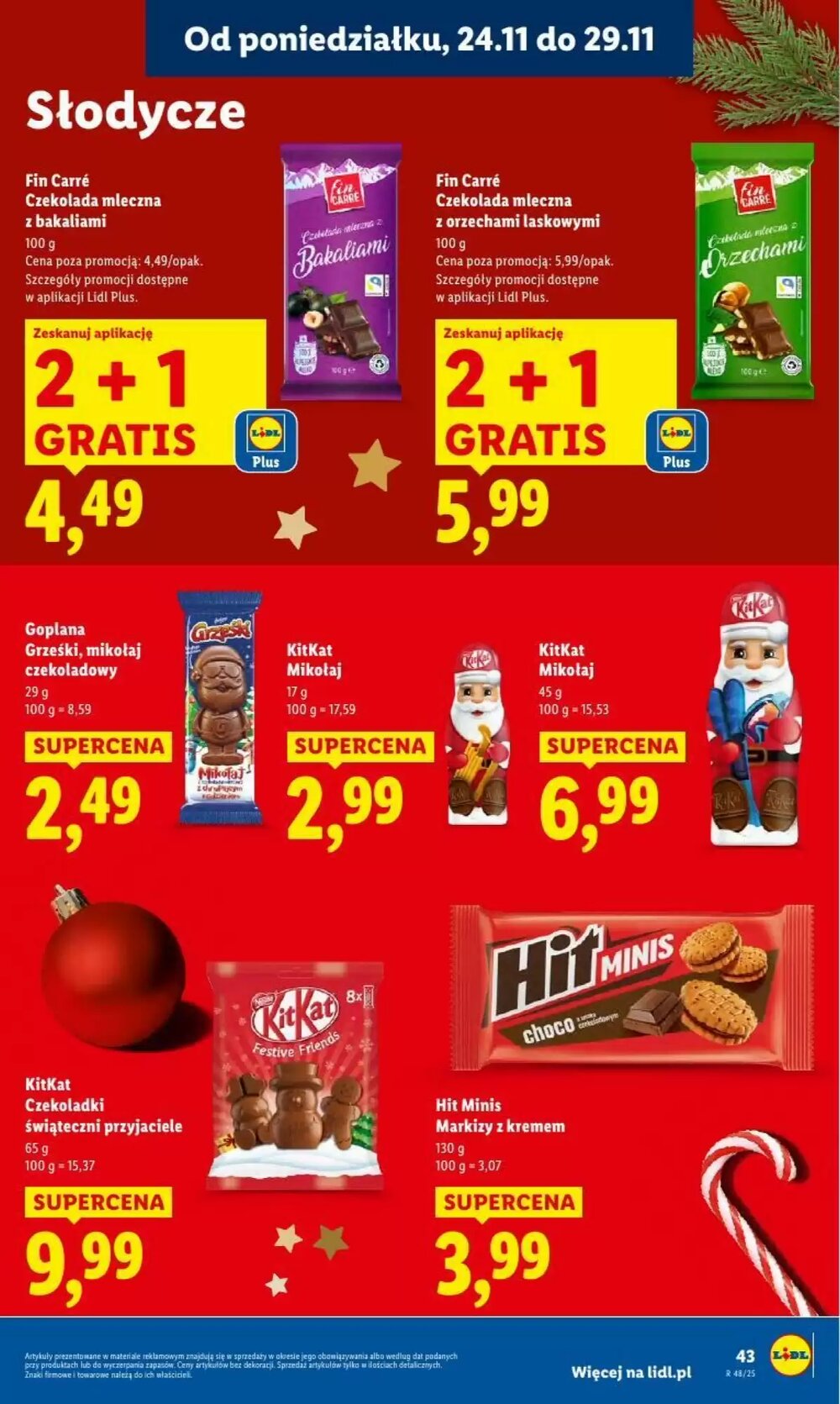Gazetka promocyjna Lidl  ważna od 24.11.2025 - Strona 43.