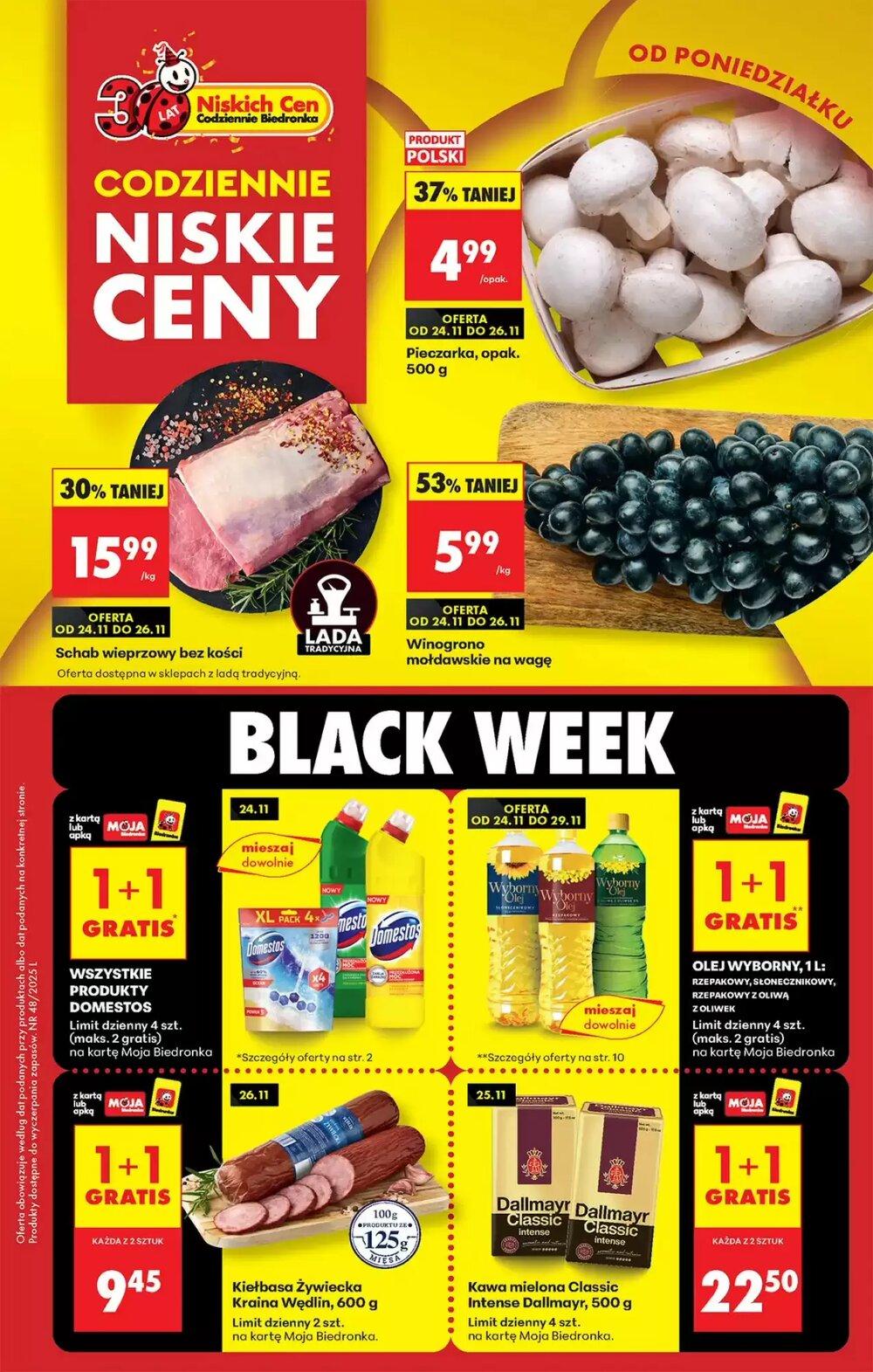 Gazetka promocyjna Biedronka  ważna od 24.11.2025 - Strona 1.