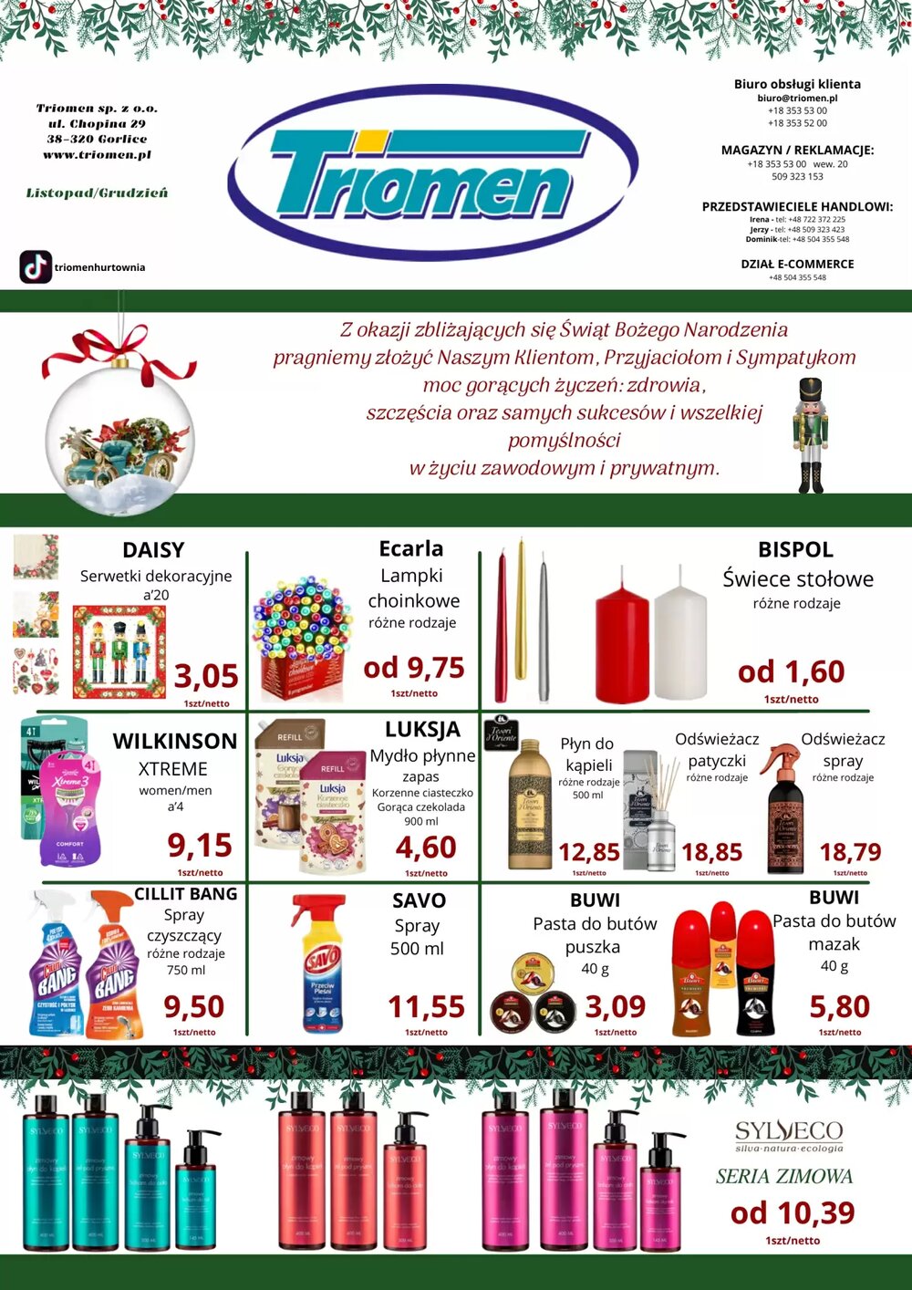 Gazetka promocyjna Triomen  ważna od 24.11.2025 - Strona 1.