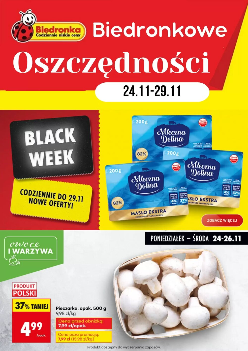 Gazetka promocyjna Biedronka  ważna od 24.11.2025 - Strona 1.