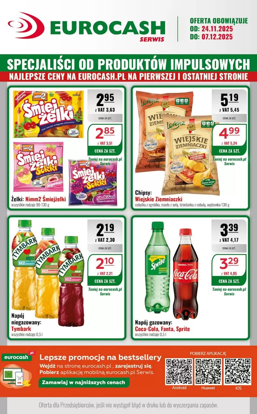 Gazetka promocyjna Eurocash  ważna od 24.11.2025 - Strona 1.