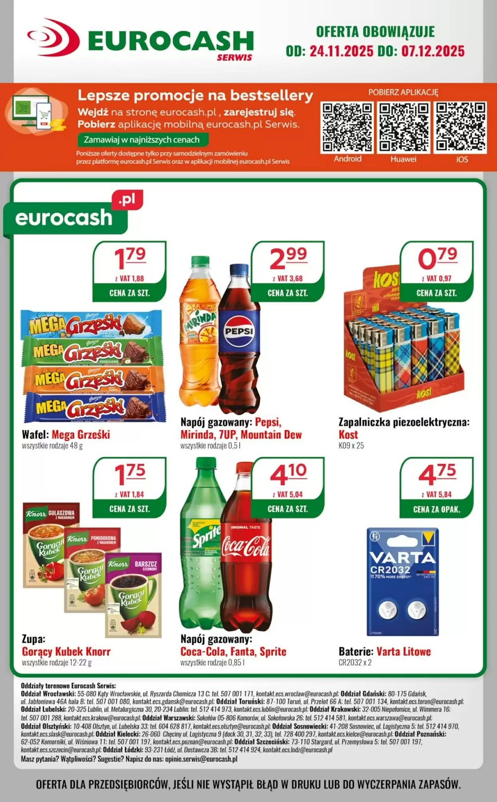 Gazetka promocyjna Eurocash  ważna od 24.11.2025 - Strona 20.