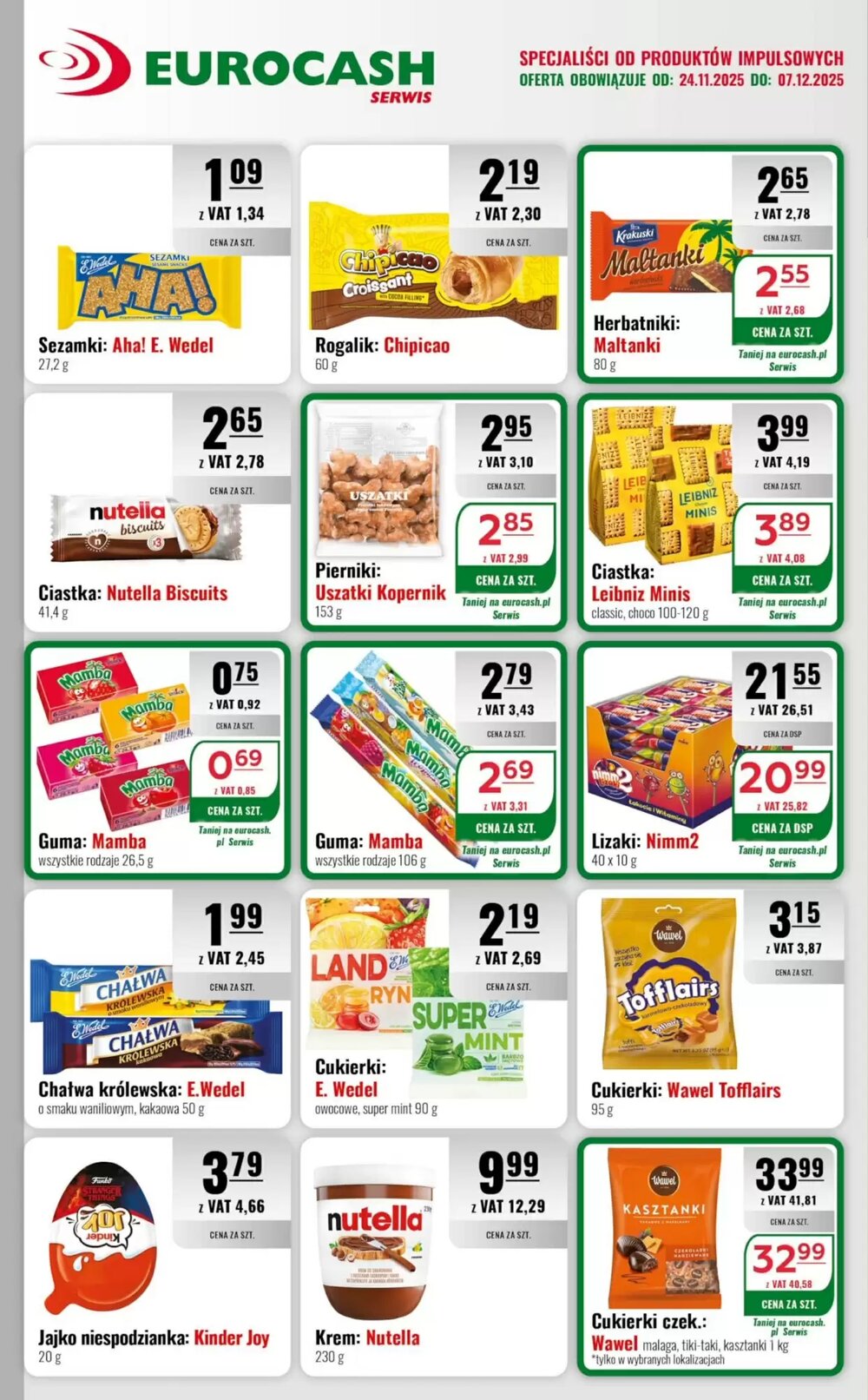 Gazetka promocyjna Eurocash  ważna od 24.11.2025 - Strona 4.