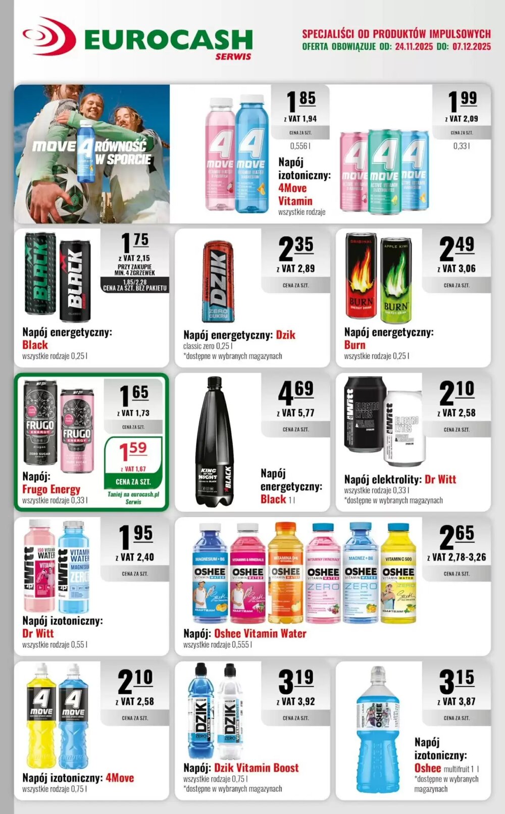 Gazetka promocyjna Eurocash  ważna od 24.11.2025 - Strona 8.