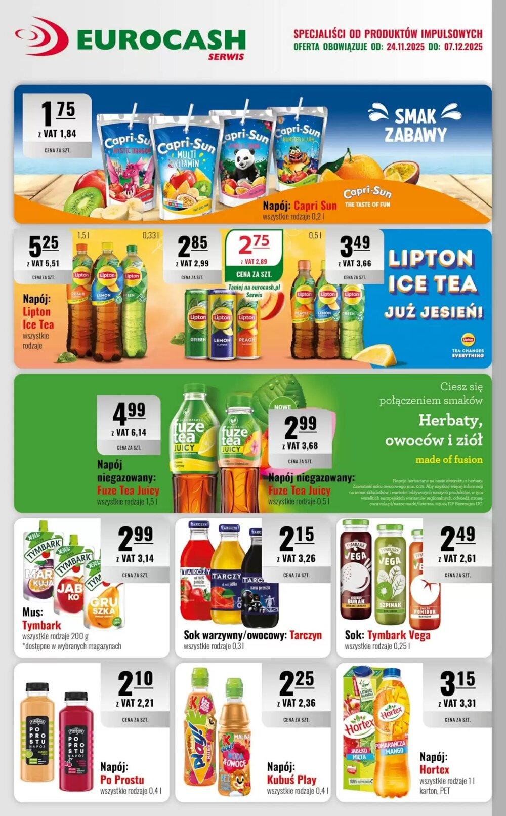 Gazetka promocyjna Eurocash  ważna od 24.11.2025 - Strona 9.