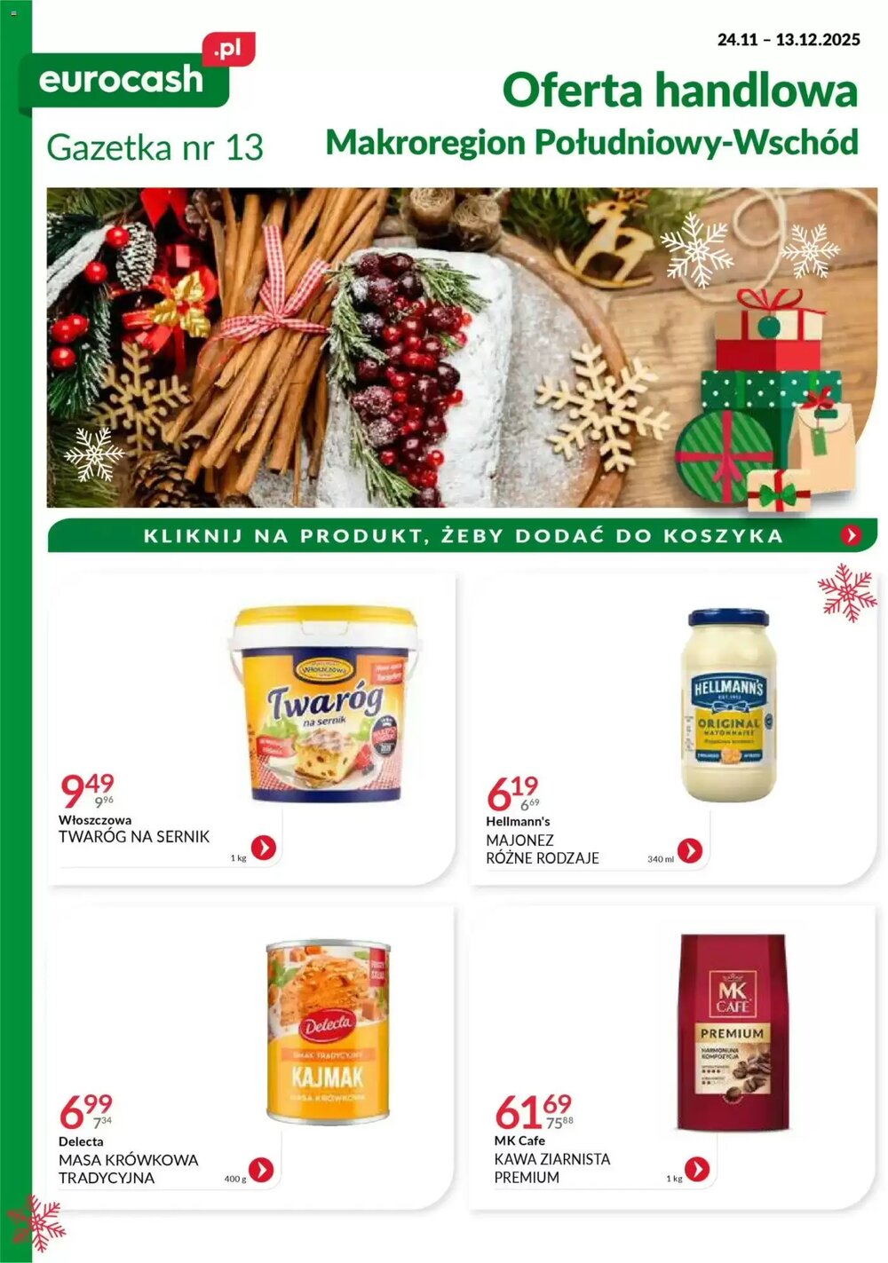 Gazetka promocyjna Eurocash  ważna od 24.11.2025 - Strona 1.