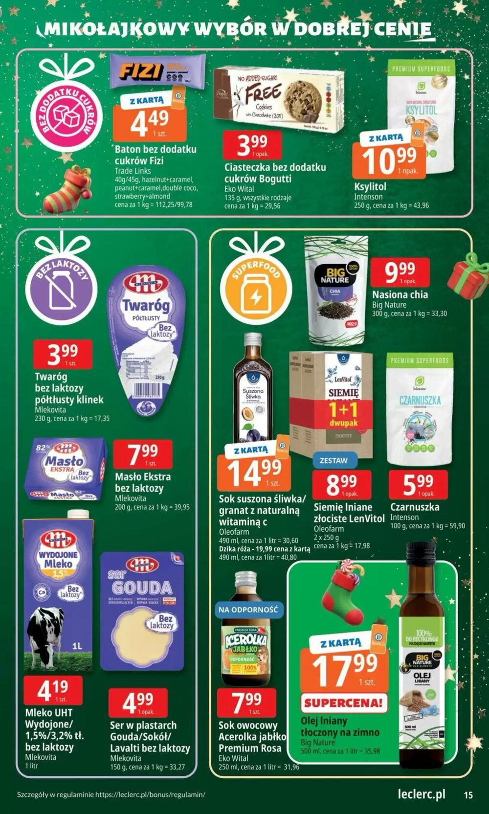 Gazetka promocyjna E.Leclerc  ważna od 25.11.2025 - Strona 15.