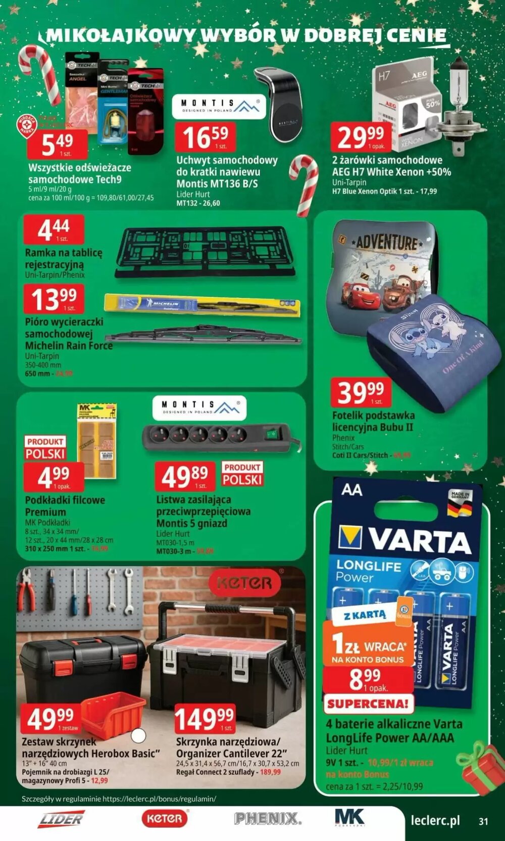 Gazetka promocyjna E.Leclerc  ważna od 25.11.2025 - Strona 31.