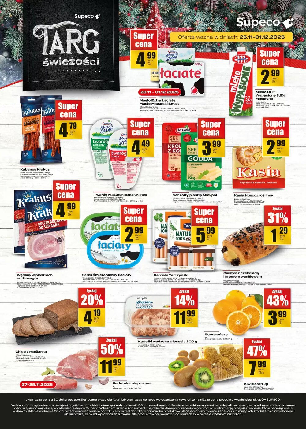 Gazetka promocyjna Supeco  ważna od 25.11.2025 - Strona 1.