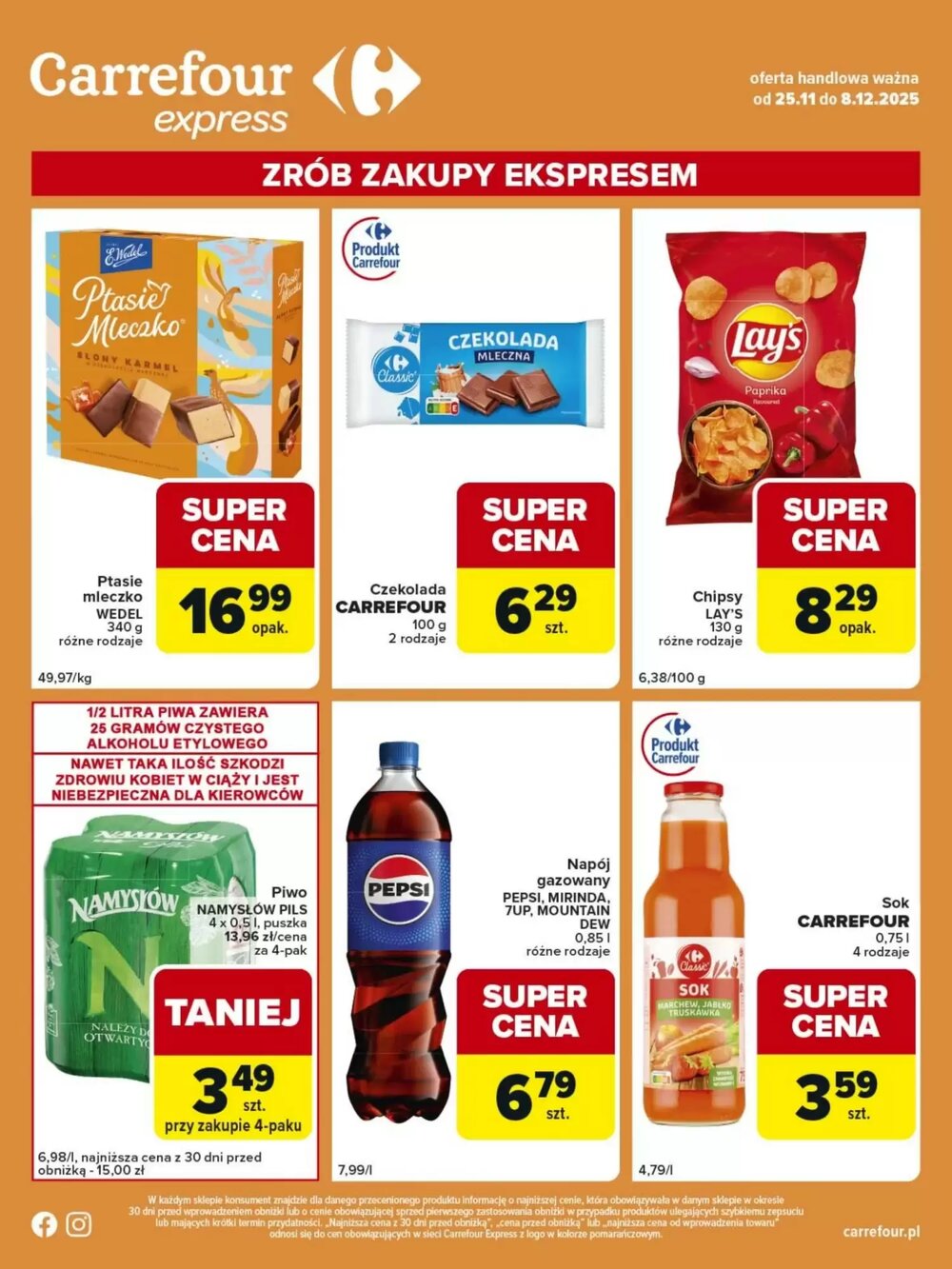 Gazetka promocyjna Carrefour Express  ważna od 25.11.2025 - Strona 1.