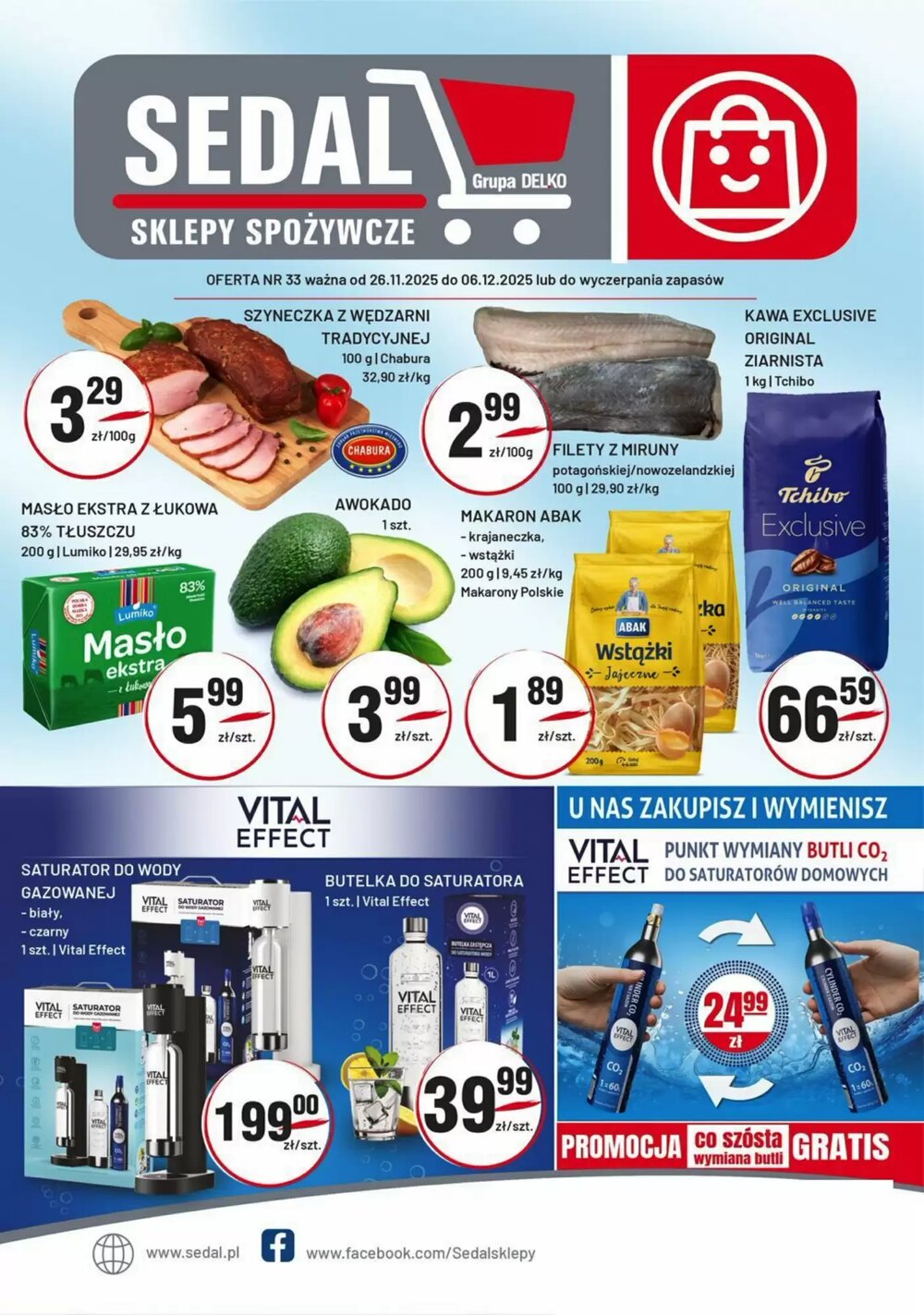 Gazetka promocyjna Sedal  ważna od 26.11.2025 - Strona 1.