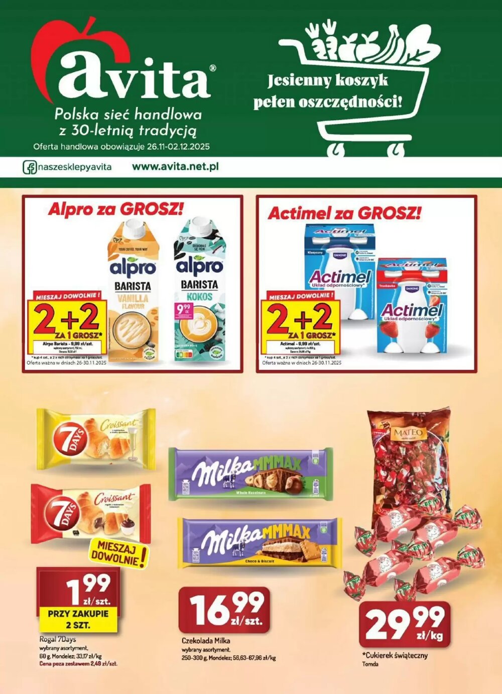 Gazetka promocyjna Avita  ważna od 26.11.2025 - Strona 1.