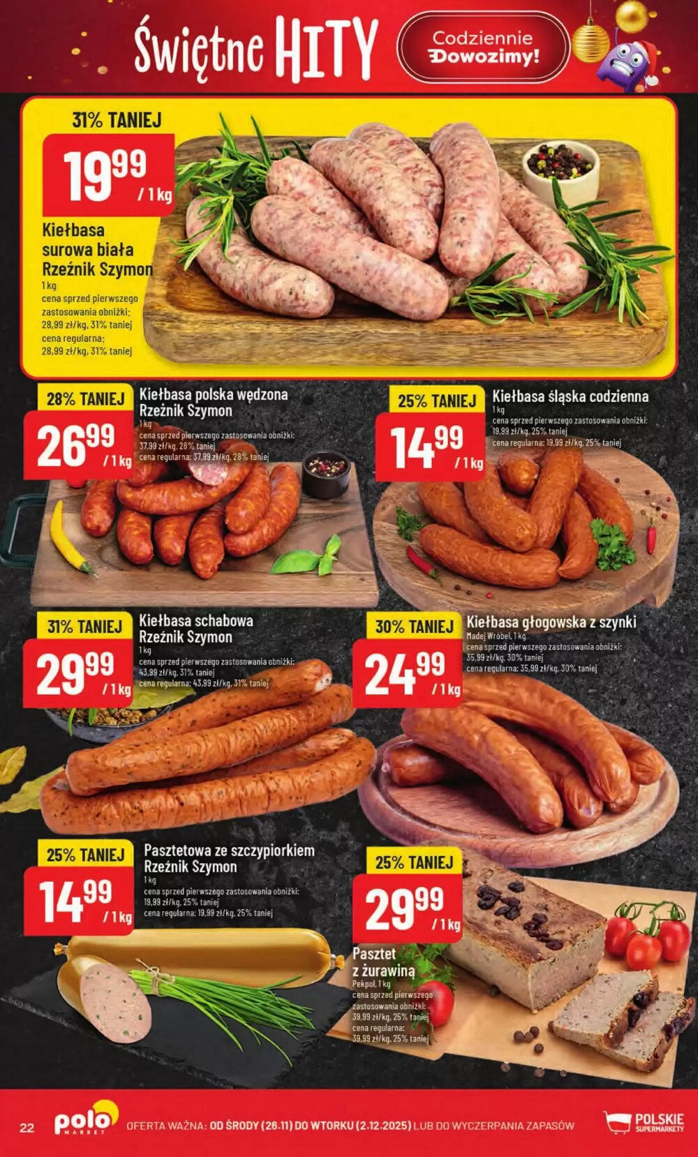 Gazetka promocyjna Polomarket  ważna od 26.11.2025 - Strona 22.