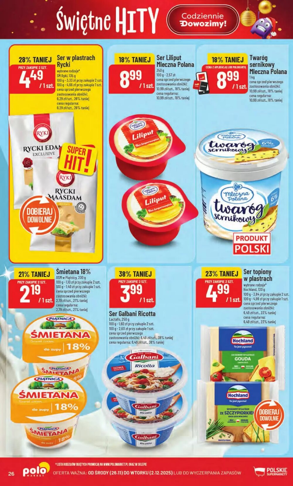 Gazetka promocyjna Polomarket  ważna od 26.11.2025 - Strona 26.